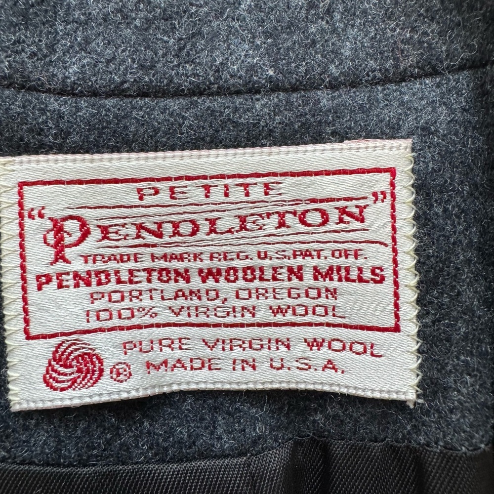 Pendleton petite wool blazer. 100 % wool - image 6